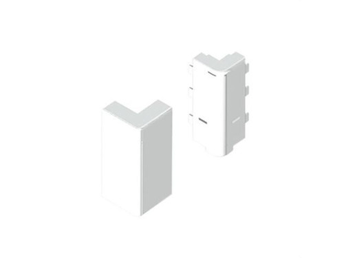 Angulo exterior 16x100 U24X PVC blanco nieve - Unex