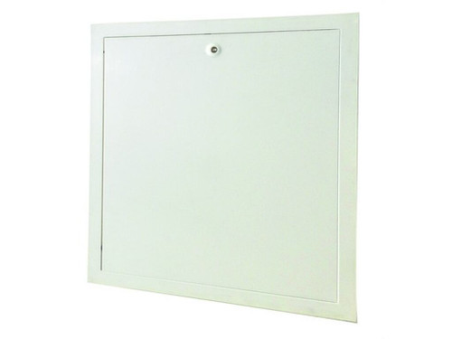 Tapa colector climatización invisible 500 llave de color blanco - Uponor