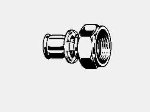 Racor Pexfit Pro 2763 diámetro 50x1.3/4" bronce - Viega