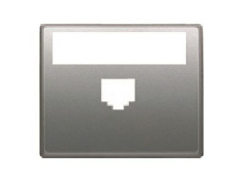 Tapa portaetiquetas para conector serie Mega en aluminio fusión - Bjc