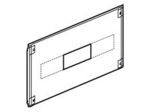 Tapa metal XL³ 800/4000 - 1/4 de vuelta - para Vistop 160A - alto 200mm - 24 módulos - Legrand