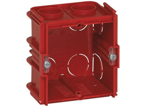 Caja de empotrar Batibox 1 elemento 2 módulo enlazable profundidad 50mm- Legrand - Legrand