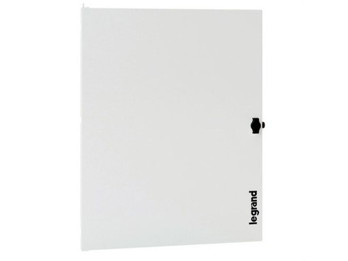 Puerta metálica XL³ S 160 con llave para caja de 3 filas de 24 módulos - Legrand