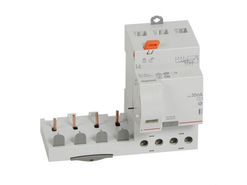 Bloque diferencial adaptable DX³ - 4P - 40A - 30mA- Tipo AC - 3 módulo - Legrand
