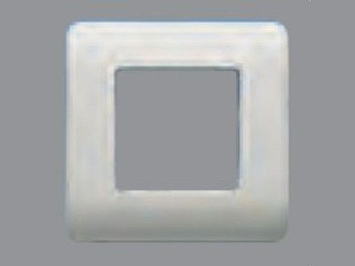 Sol placa 1 modulo con bastidor s/garras marfil 16311-a - Bjc