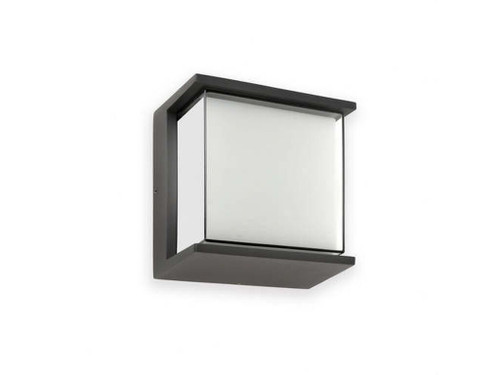 Aplique Hikari 10W Led 3000K Gris Oscuro - Faro