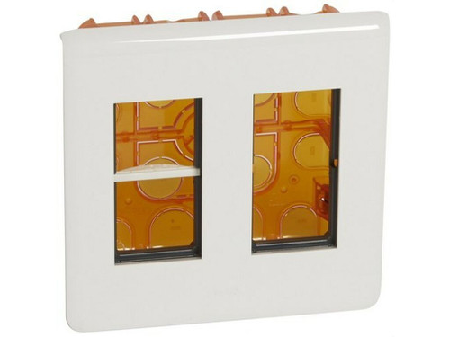 Caja Mecanismos Empotrar Mosaic-Ii 2 Columnas Blanco - Legrand