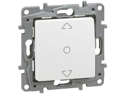 Conmutador Persiana Niloe 3 Posiciones Blanco - Legrand