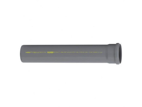 Tubo de polipropileno fireplus con 1 boca diametro 40mm largo 1000mm - Italsan