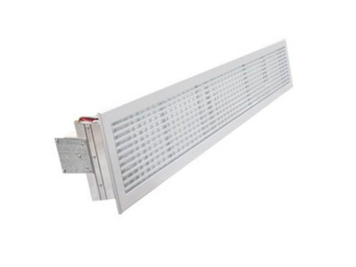 Rejilla lineal motorizado clip 500x100 aluminio - Airzone