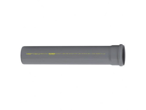 Tubo de polipropiloeno fireplus 1 boca 125mm 1000mm - Italsan