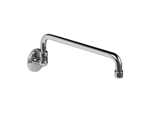 Caño Giratorio Recto De 300Mm Para Instalaciones Bajo Barra Altura 105Mm - Duchaflex