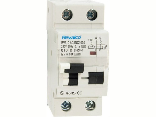 Diferencial combinado industrial + terciario 1p+n 25ac 30ma ac 10ka - Revalco