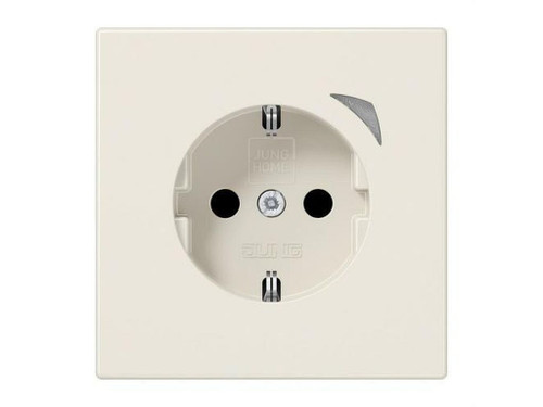 Enchufe schuko® jung home serie ls blanco marfil - Jung
