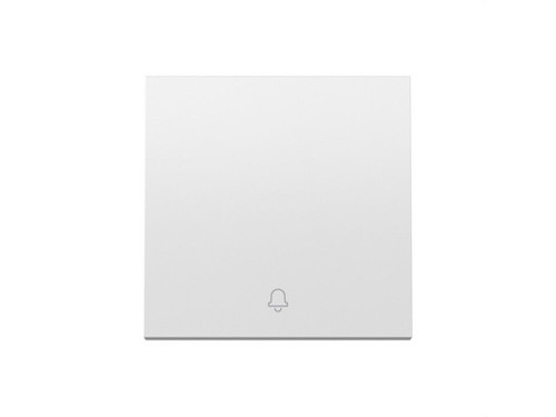 Tecla individual pulsador con campana pulsantes blanco - Simon