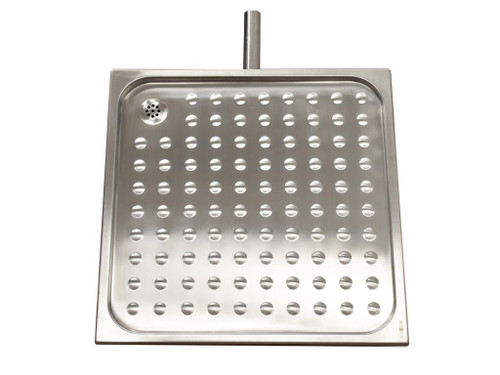 Plato de ducha antivandalico desague centrado - Nofer