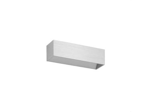 Aplique Rett Ip20 Led 8W 900Lm 3000K Aluminio Cepillado - Exo Lighting