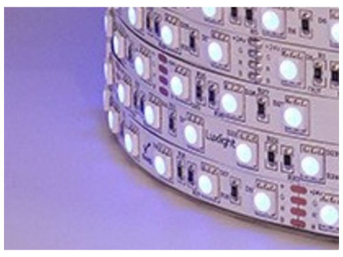 Tira flexible 60 leds/m smd5050 14w 24v ip20 rgb 1m 1000lm 25m - Luxlight