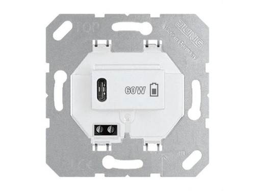 Cargador Usb Tipo C Pd60 Blanco Alpino - Jung