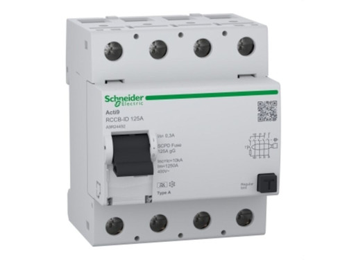Interruptor diferencial 4p 125a 300ma a - Schneider Electric