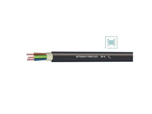 Cable Retenax Cpro Flex 1000V Rv-K 2X1,5 Negro - Prysmian
