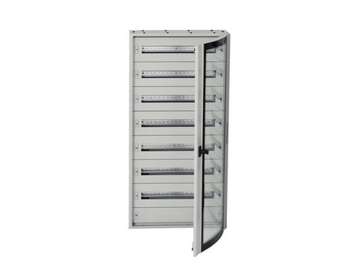 Armario cpd con 264 modulos / 11 filas 1800x600x250mm puerta opaca - Maxge