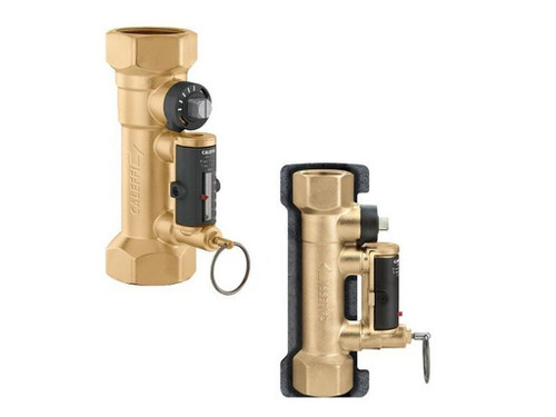 Valvula de equilibrado 132 1.1/2 con caudalimetro 30-120l/min - Caleffi