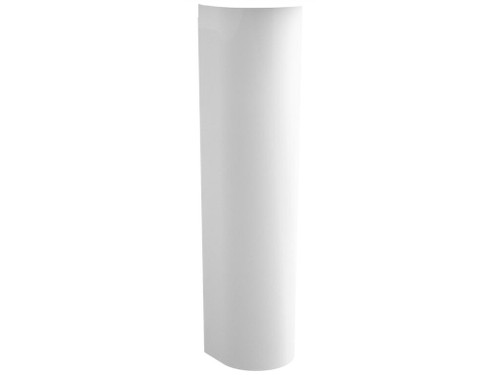 Pedestal a suelo de porcelana color blanco para lavabos mural de 55 y 60 cm de la serie Aris - Gala