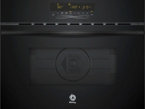 Horno compacto con microondas 3CW5179N3 44L Cristal Negro - Balay