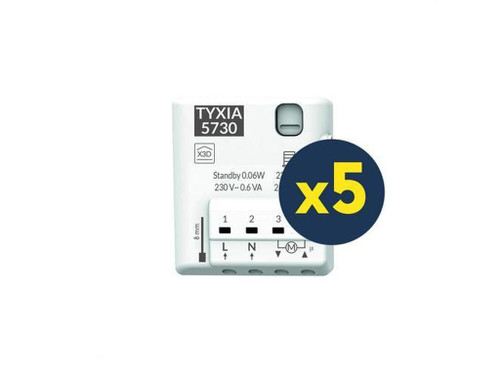 Micromodulos eco pack tyxia 5730 lot de 5 - Delta Dore