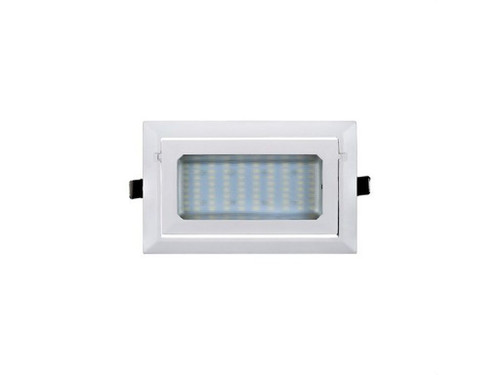 Proyector empotrable rectangular basculante 36w 6000k 3240lm - Ldvlighting