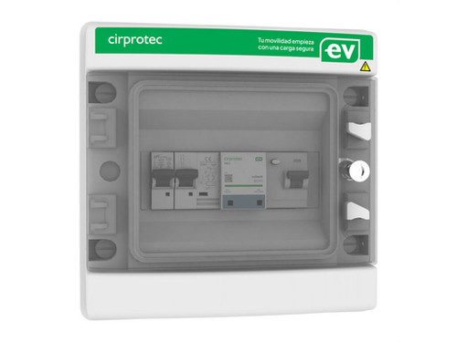 Protector ev boxes contra sbt.ttas.permanentes(combi.)2 32ka mono(ph+n)iga 32a autorea - Cirprotec