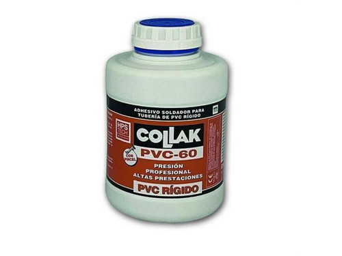 Bote Adhesivo PVC-60 con pincel - Collak