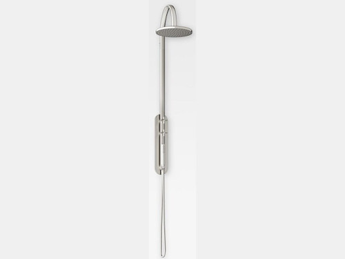 Columna ducha termostática empotrada ARMANI/BAIA acero pulido - Roca