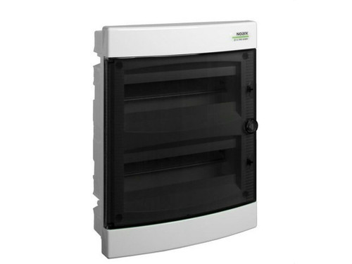 Caja distribución empotrar IP40 36 módulos (3x12)puerta transparente - Chint