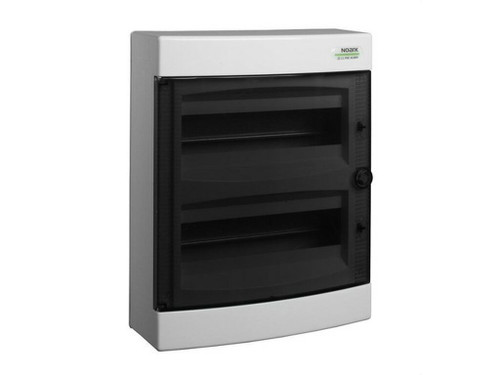 Caja distribución superficie IP40 36 módulos (3x12)puerta transparente - Chint