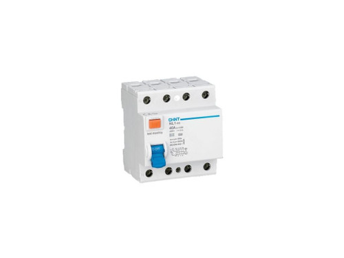 Interruptor diferencial tipo F 4P25A 30mA 10kA serie NL1 4 módulos - Chint