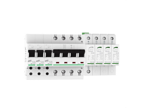 Conjunto protector sobretensión 4MP-40 77706377 + PSC4-12,5/400 TT 77738405 - Cirprotec