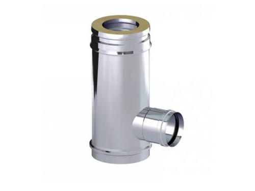 Te 90º entronque SP+608 DW 316L/304 diámetro 100 - Dinak