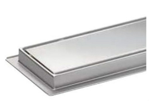 Canaleta inoxidable lateral rejilla lineal 900x100 - Gebo