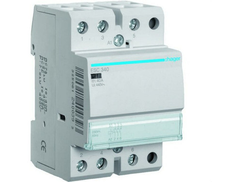 Contactor 40A 3NA 230V - Hager