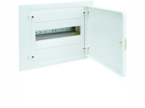 Caja empotrar golf VF 1 fila con 12 módulos puerta opaca - Hager