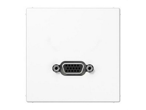 Placa VGA blanco alpino para Serie LS - Jung