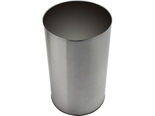 Papelera sin tapa diámetro 377mm 80l inoxidable - Nofer