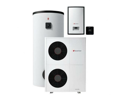 Pack Genia Air Max 12 400V con MiPro Sense inalámbrico + módulo hidráulico + ACS 500L - Saunier Duval