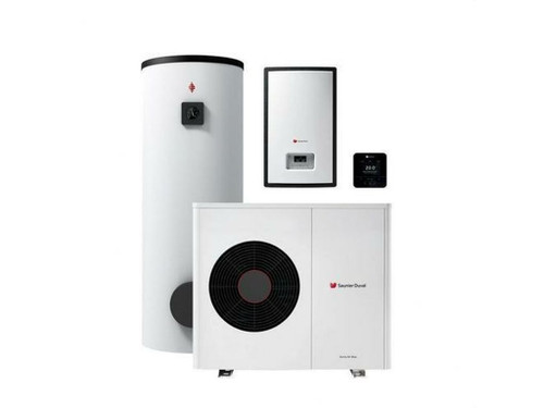 Pack Genia Air Max 6 230V con MiPro Sense inalámbrico + módulo hidráulico + ACS 150L - Saunier Duval
