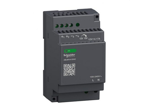 Fuente de alimentación DIN POWER SUPPLY 12V 4.2A modular en carril - Schneider Electric