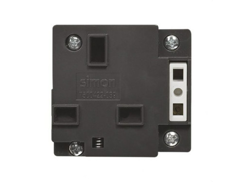 Base enchufe SIMON 75 británica con interruptor - Simon