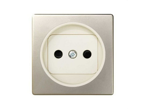 Tapa enchufe 82 2P con seguridad - Simon