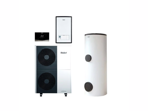 Bomba calor AROTHERM PLUS 15 + sensoCOMFORT cableado + Acumulador 500L - Saunier Duval